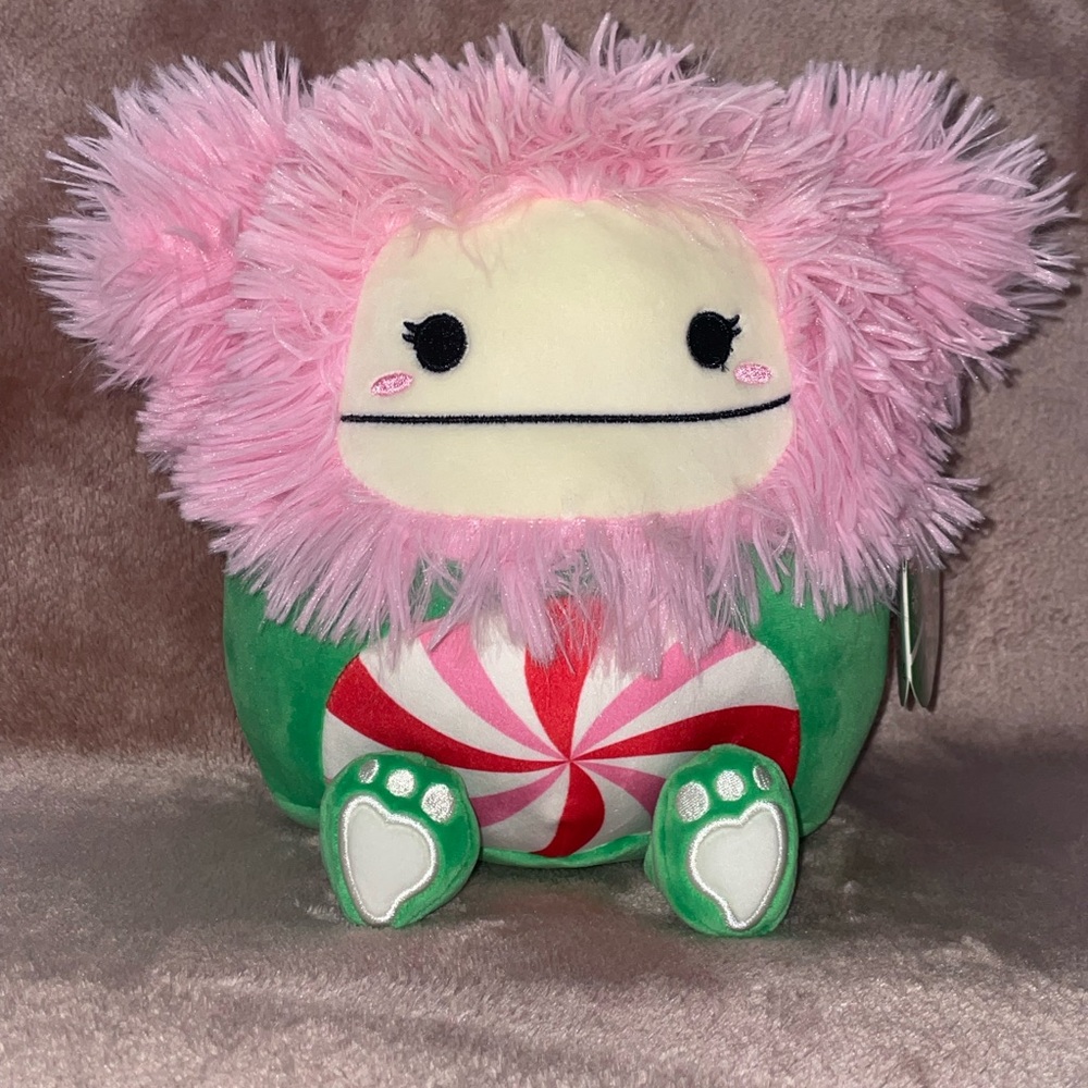 Squishmallows Astrud Pink and Green 8” inch Plush